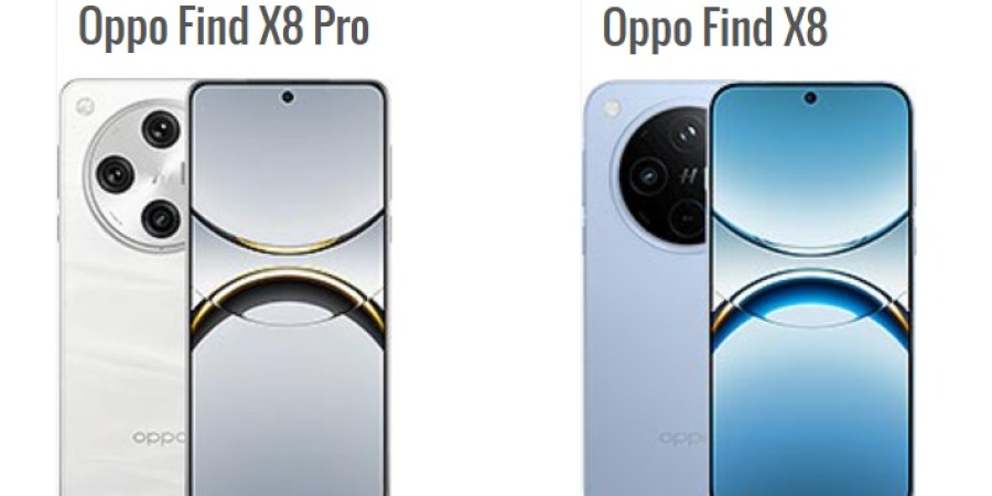 How the Oppo Find X8 Pro differs from the Oppo Find X8